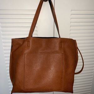 Urban Outfitters faux leather tote bag